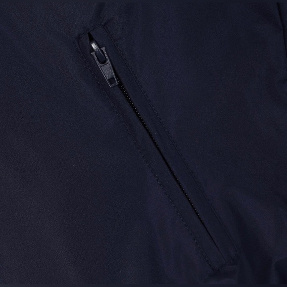 NEW! FC Barcelona Official Hooded Full Zip Jacket Windbreaker Navy Boys 12/13 Yr - Picture 5 of 12